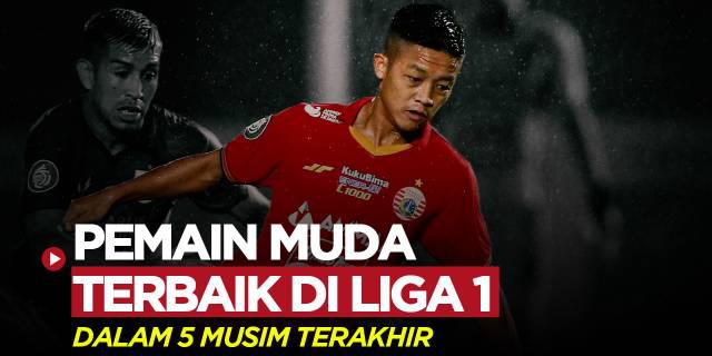 MOTION GRAFIS: Bintang Muda Terbaik Liga 1 dalam Lima Musim Terakhir, Paling Anyar Rio Fahmi dari Persija Jakarta