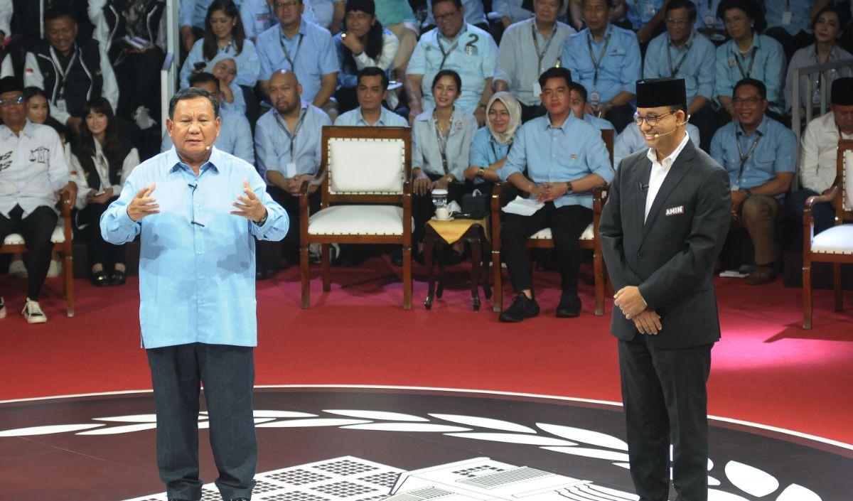 <b>Debat soal Papua, Prabowo: Tidak Sesederhana itu Mas Anies!</b><br>