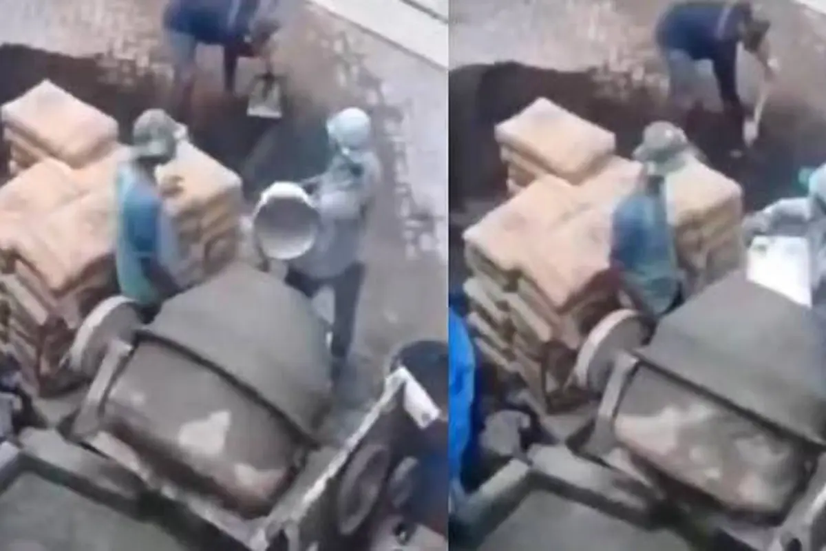 Viral Video Kuli Bangunan Kerja Dikomentatori Bak Pertandingan Bola Ini Kocak
