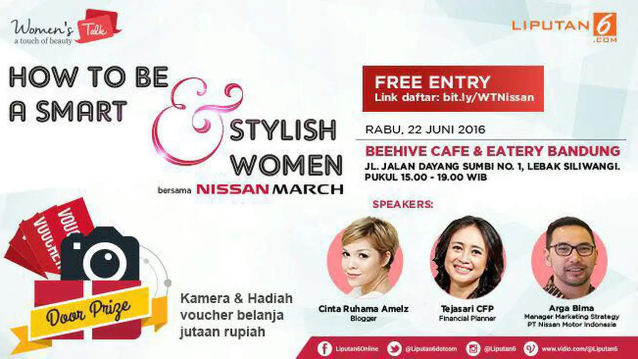Ikuti Women's Talk: How to be a Smart & Stylish Women, Free