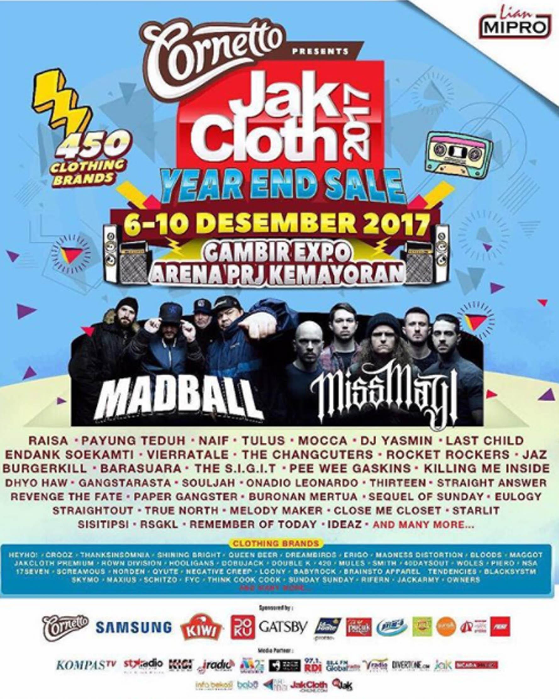 JakCloth Year End Sale 2017 (Instagram)