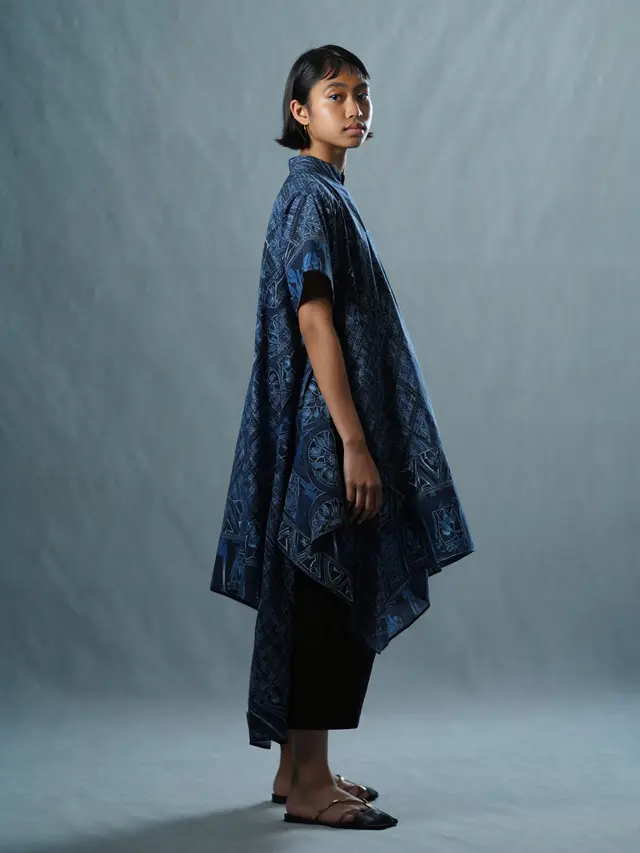 Model Batik Wanita High Low