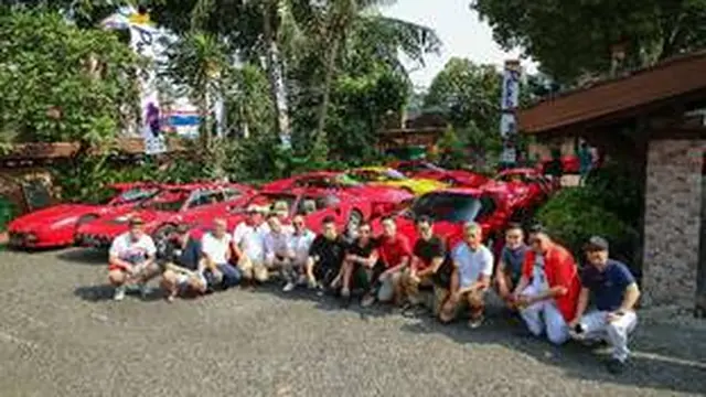 Deretan Ferrari Klasik nan Langka Berkumpul dan Pamer Diri (Foto: Ferrari Jakarta)