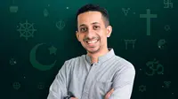 Habib Ja’far Al-Hadar menjadi pembaca acara konten podcast ‘Berbeda Tapi Bersama’.