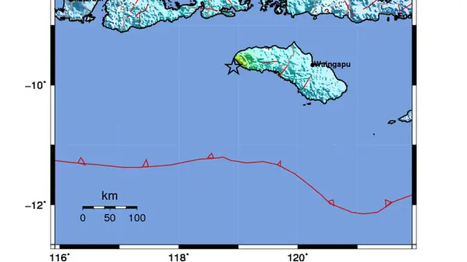Sumba Barat Daya Diguncang Gempa M6,1