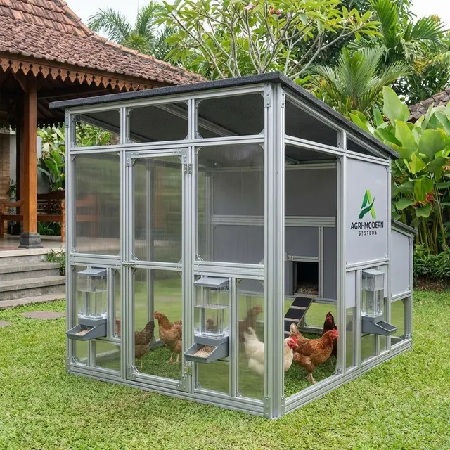 Model Kandang Ayam 'Knock Down', Bisa Bongkar Pasang