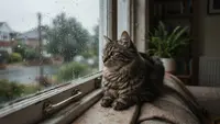 6 Kebiasaan Kucing saat Hujan yang Perlu Dipahami Pemiliknya agar Anabul Tetap Nyaman