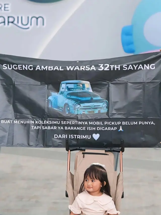 Cunda dan Banner ucapan ultah buat Denny Caknan