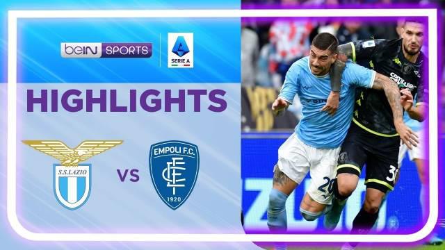 Berita video highlights Liga Italia, Lazio ditahan imbang Empoli 2-2, Minggu (8/1/23)