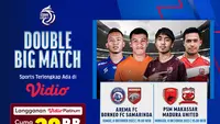 Jadwal dan Link Streaming Double Big Match BRI Liga 1 Pekan 15. (Sumber: dok .vidio.com)
