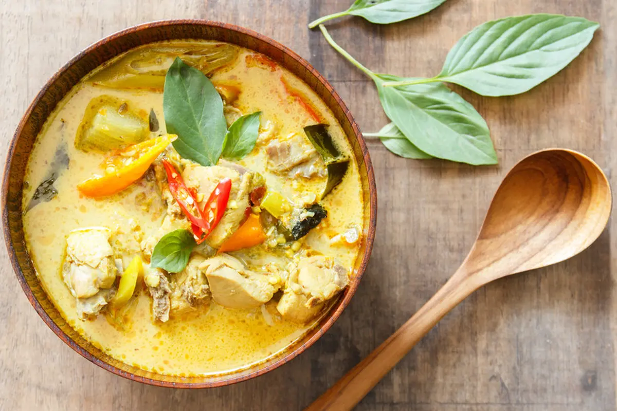 kare ayam solo bumbu kuning