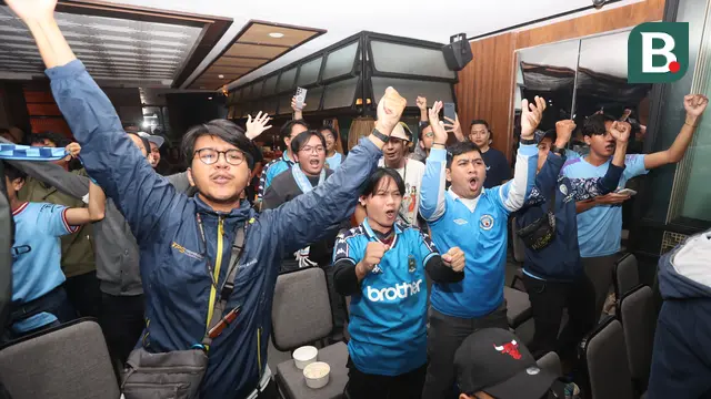 Roaring Night Manchester City vs Manchester United di Babahramu Dine & Bar Tangerang