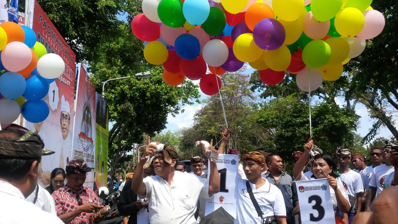 Masa Kampanye Pilkada Denpasar Dipotong 18 Hari