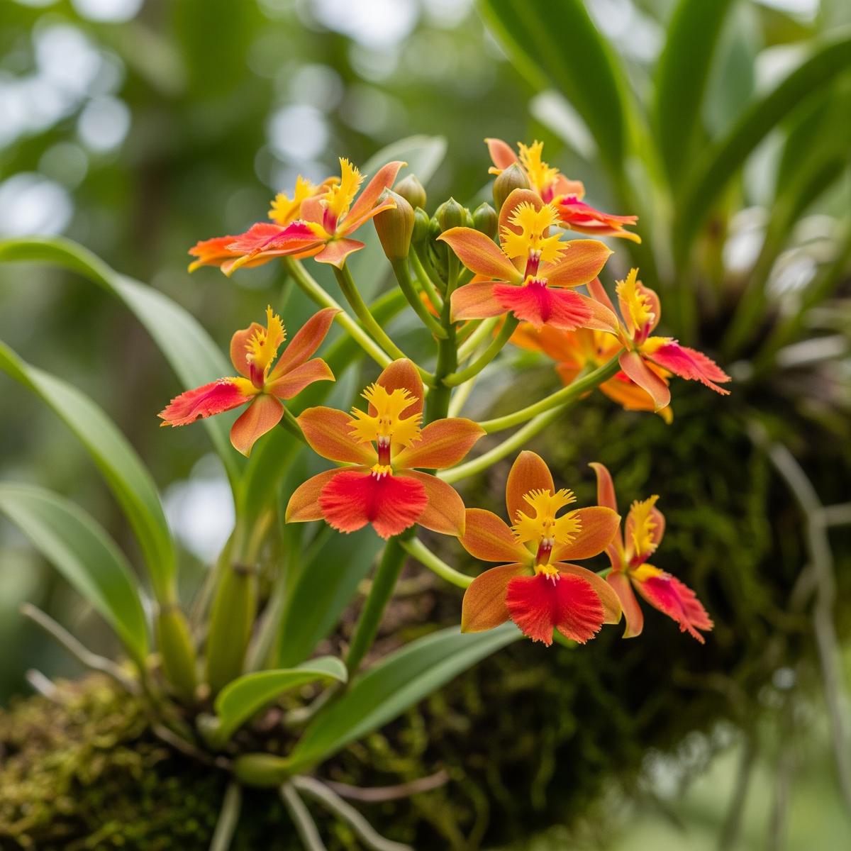 Anggrek Epidendrum (AI Generated)