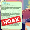 Pesan Berantai Hoaks yang Sempat Viral, Simak Daftarnya