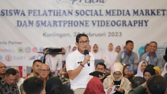 Menteri Pariwisata dan Ekonomi Kreatif (Menparekraf) Sandiaga Uno (Istimewa)