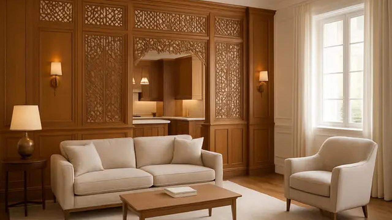 5 Inspirasi Desain Sekat Ruang Tamu dan Dapur yang Estetis, Cocok untuk Rumah Modern 2025