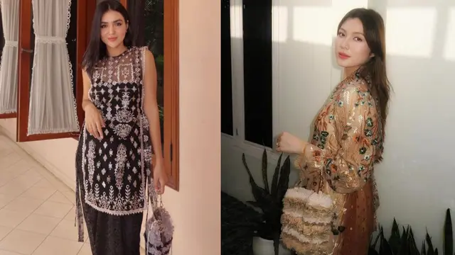 Baju lebaran pilihan selebriti