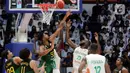 Timnas basket Brasil berhasil menaklukkan Pantai Gading 89-77 pada partai penentu Grup G FIBA World Cup 2023 di Indonesia Arena, Rabu (30/8/2023). (Liputan6.com/Helmi Fithriansyah)