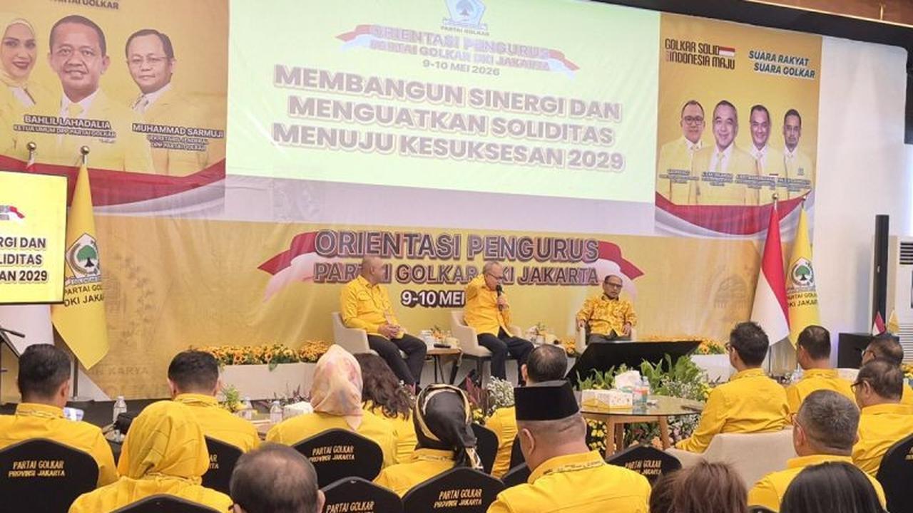 Perkuat Kapasitas Kader, Orientasi Golkar DKI Jakarta Siapkan Strategi Menuju Pemilu 2029