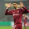 Penyerang Liverpool, Hugo Ekitike usai mencetak gol ke gawang Eintracht Frankfurt di lanjutan Liga Champions, 23 Oktober 2025. (AP Photo/Michael Probst)