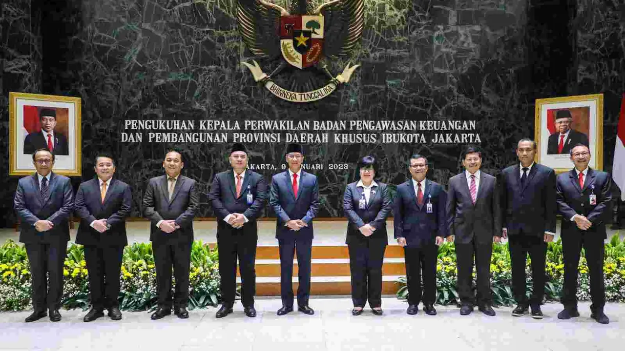Penjabat (Pj) Gubernur DKI Jakarta Heru Budi Hartono resmi melantik Alexander Rubi Satyoadi sebagai Kepala Perwakilan Badan Pengawasan Keuangan dan Pembangunan (BPKP) DKI Jakarta