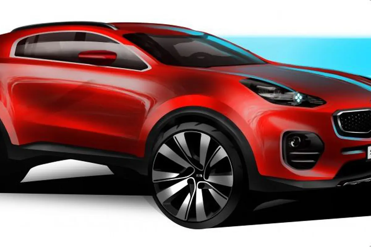 Sketsa Kia Sportage