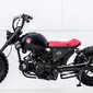 Honda Monkey bergaya Chopper Bobber. (Bike Exif)