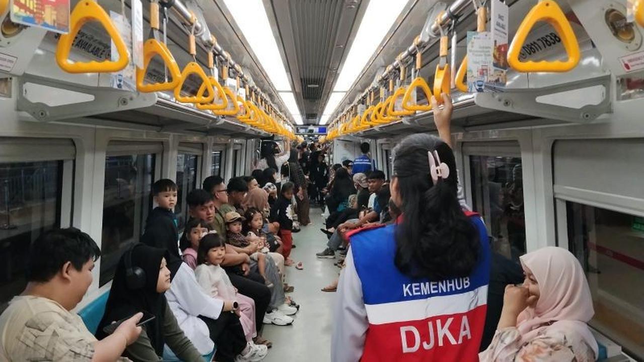 LRT Sumsel Angkut Lebih dari Sejuta Penumpang di Triwulan I 2026, Catat Peningkatan Signifikan