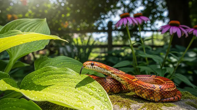 Manfaat Ular Taman untuk Kebun, Ini Langkah Aman Jika Menjumpainya di Halaman
