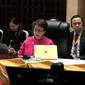 Menlu RI Retno Marsudi dalam pertemuan ASEAN-RRT Post-Ministerial Conference (PMC) di Vientiane, Laos (26/7). (Dok. Kemlu RI)