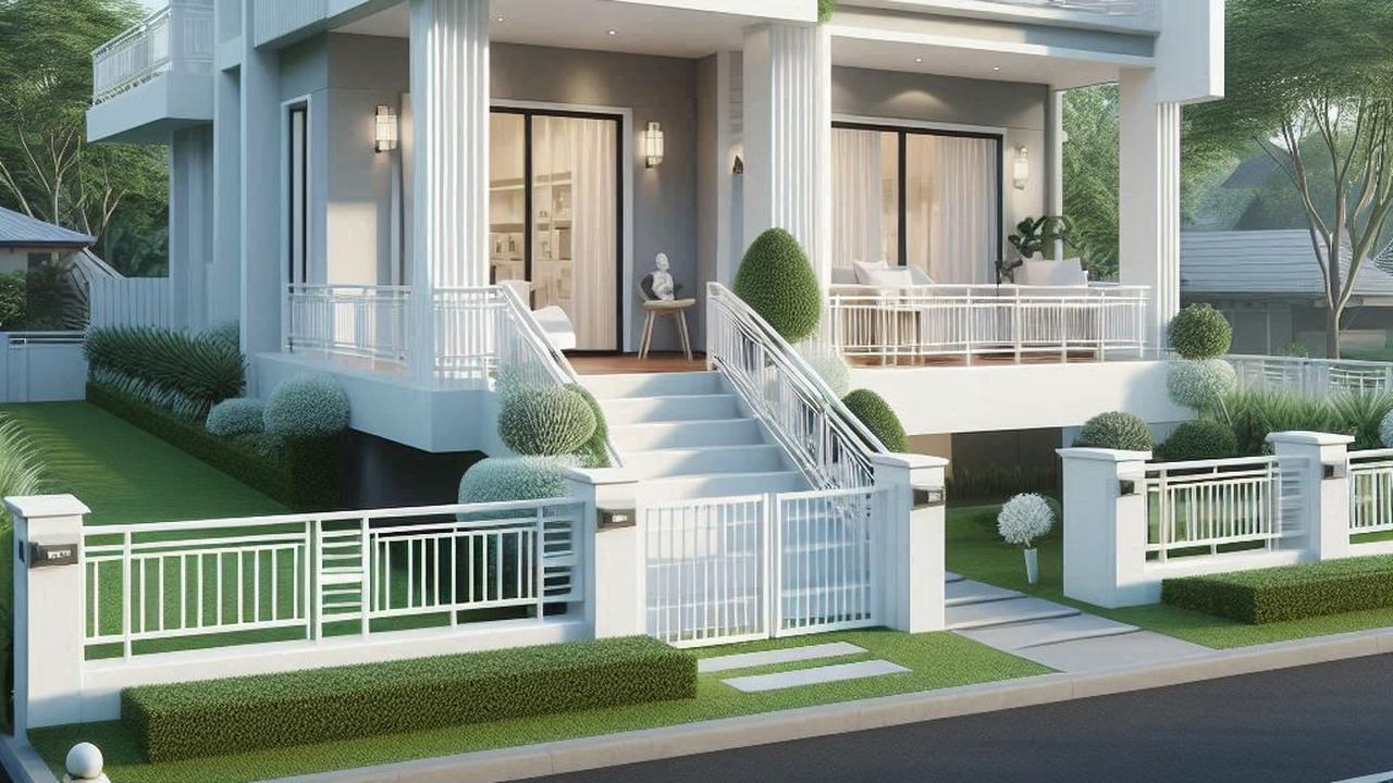 Desain Railing Balkon Minimalis