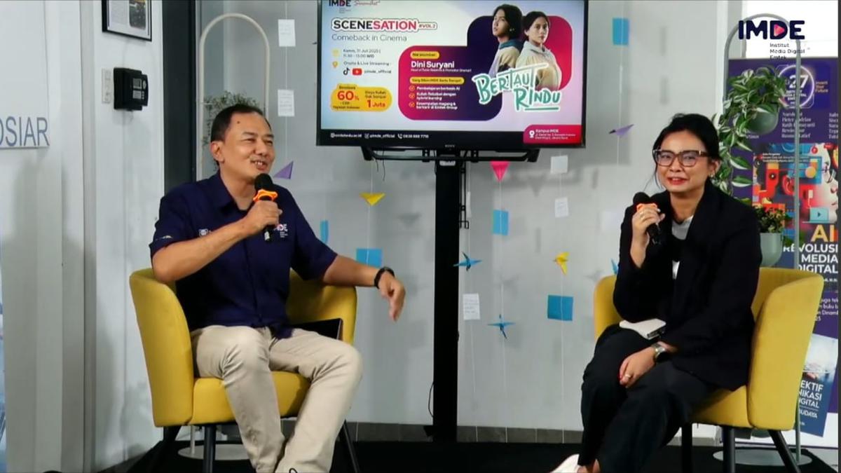 IMDE Gelar “Scenesation#2 Comebackin Cinema”, Bedah Film Bertaut Rindu: Semua Impian Berhak Dirayakan