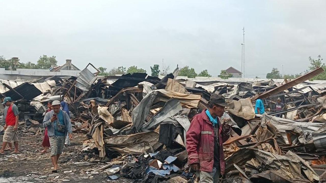 kebakaran pasar ngawen