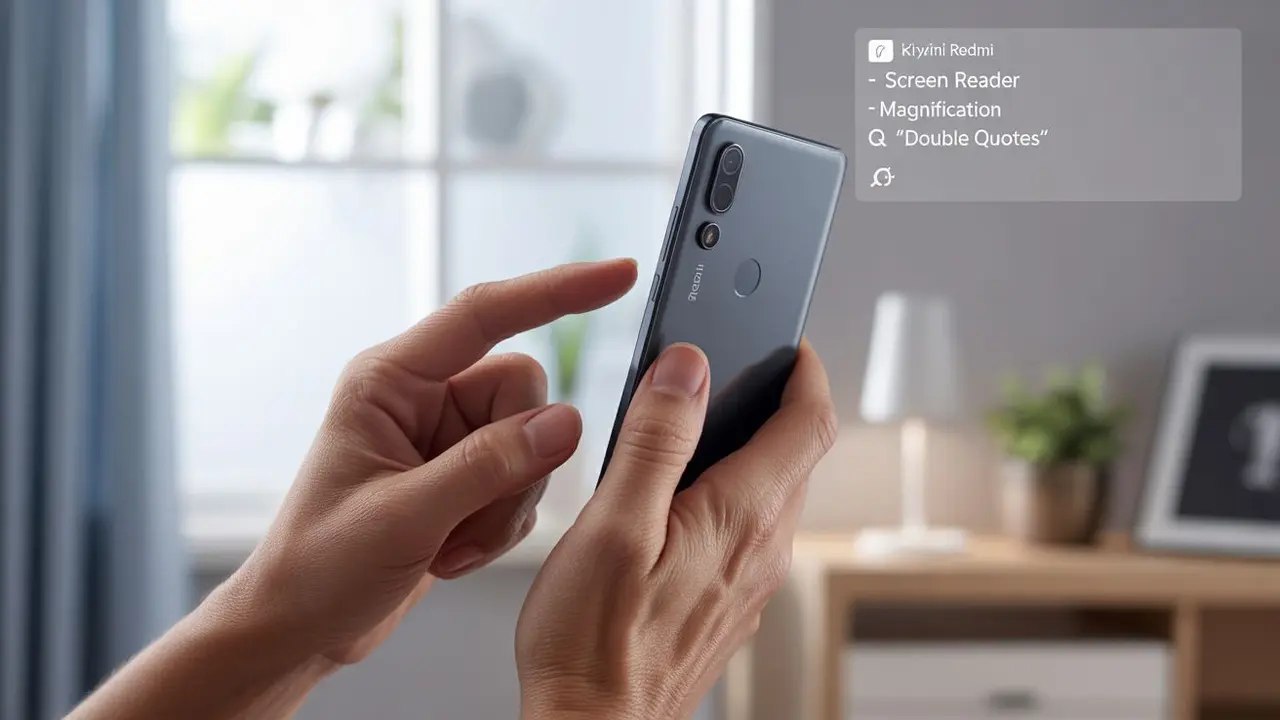 cara mematikan talkback redmi