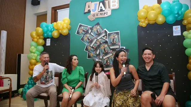 Gempi saat melakukan konferensi pers yang berlangsung di Hutan Kota by Plataran, Jakarta Pusat (Fimela.com/Dok/Adrian Putra)