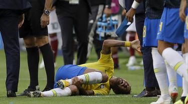 Neymar Terkapar.