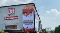 Baliho Prabowo-Gibran bertebaran di titik strategis Kota Kudus. (Liputan6.com/Arief Pramono)