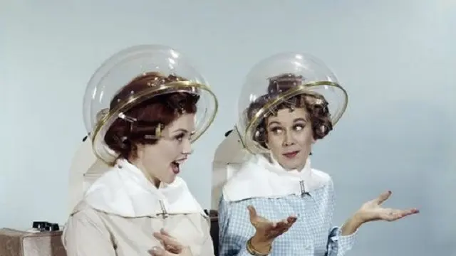 Pengering rambut zaman dahulu