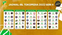 Jadwal Lengkap IBL Tokopedia 2022 Seri 4, Mulai 12-16 Maret 2022 di Vidio