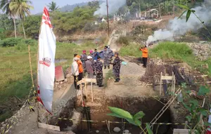 Deras Cimandiri dan Perjuangan Pelajar Leuwidingding Menuju Sekolah
