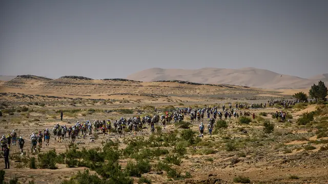 Maraton Ekstrem Menyusuri 250 Km Gurun Sahara