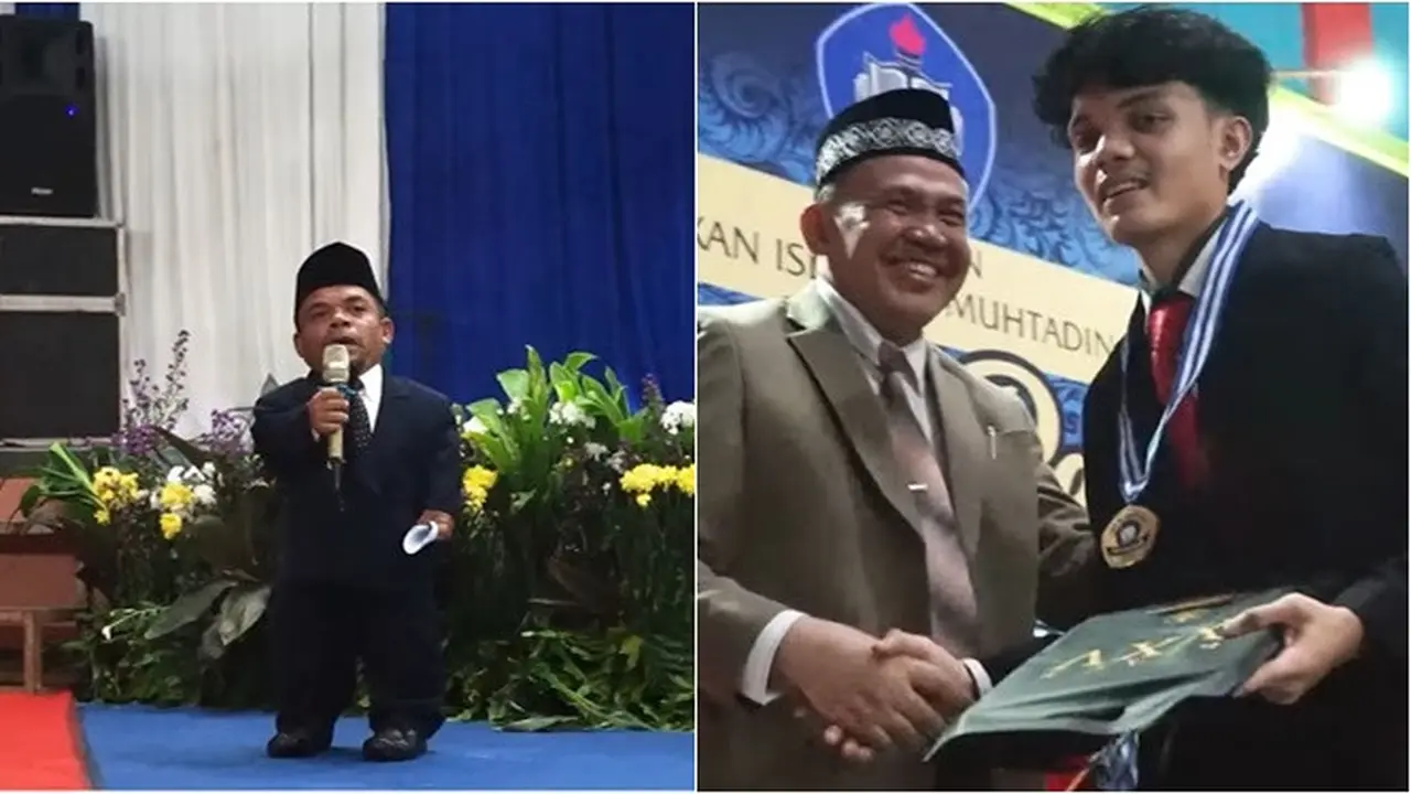 7 Potret Ucok Baba Datang ke Acara Wisuda Sekolah Putranya, Bikin Heboh