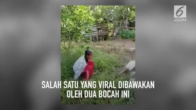 VIDEO: Kocak, Bocah Tiru Dialog Rhoma Irama dan Ani