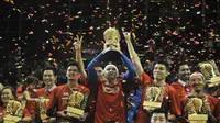 Satria Muda Juara NBL Indonesia 2015 setelah di final mengalahkan Pelita Jaya Energi Mega Persada Jakarta.