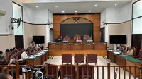 Sidang praperadilan Nadiem Makarim di Pengadilan Negeri Jakarta Selatan. (Foto: Liputan6.com/Nanda Perdana Putra).