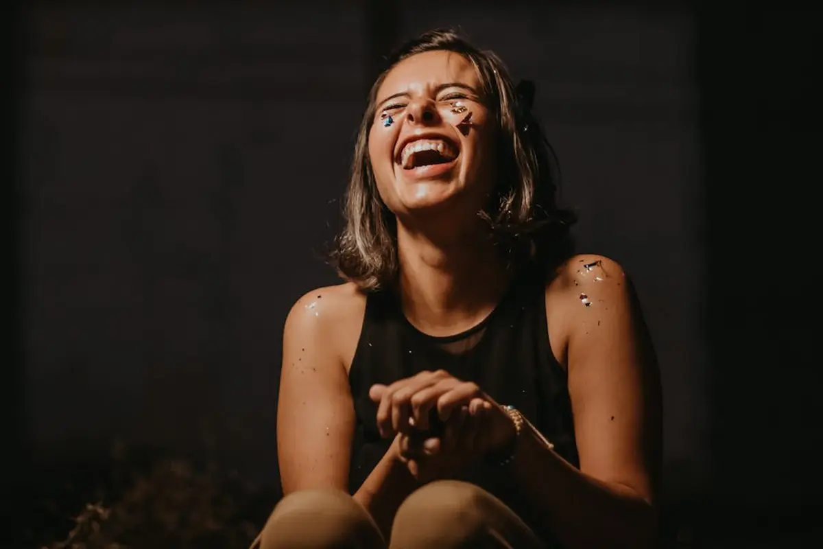 Laughing