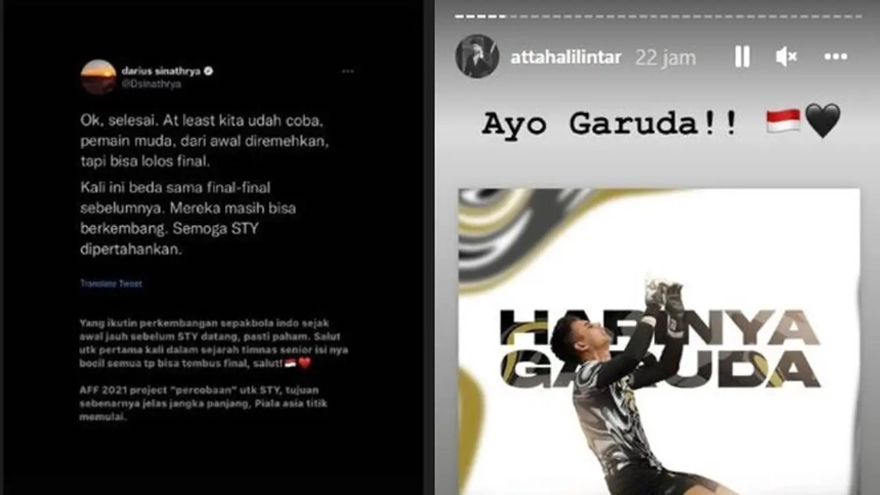 Kalah Telak, 6 Artis Ini Beri Ucapan Semangat ke Pemain Timnas Indonesia