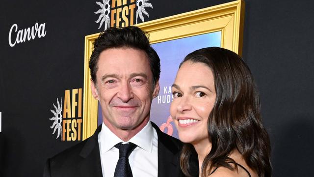 Hugh Jackman and Sutton Foster: The Couple's Red Carpet Debut at AFI Fest Los Angeles
