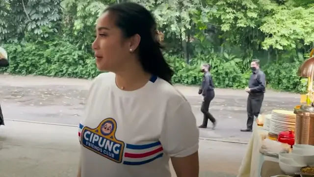 Nagita Slavina di Ultah Pertama Rayyanza Cipung